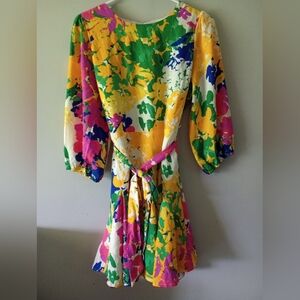 Sugarlips Multicolor Abstract Dress